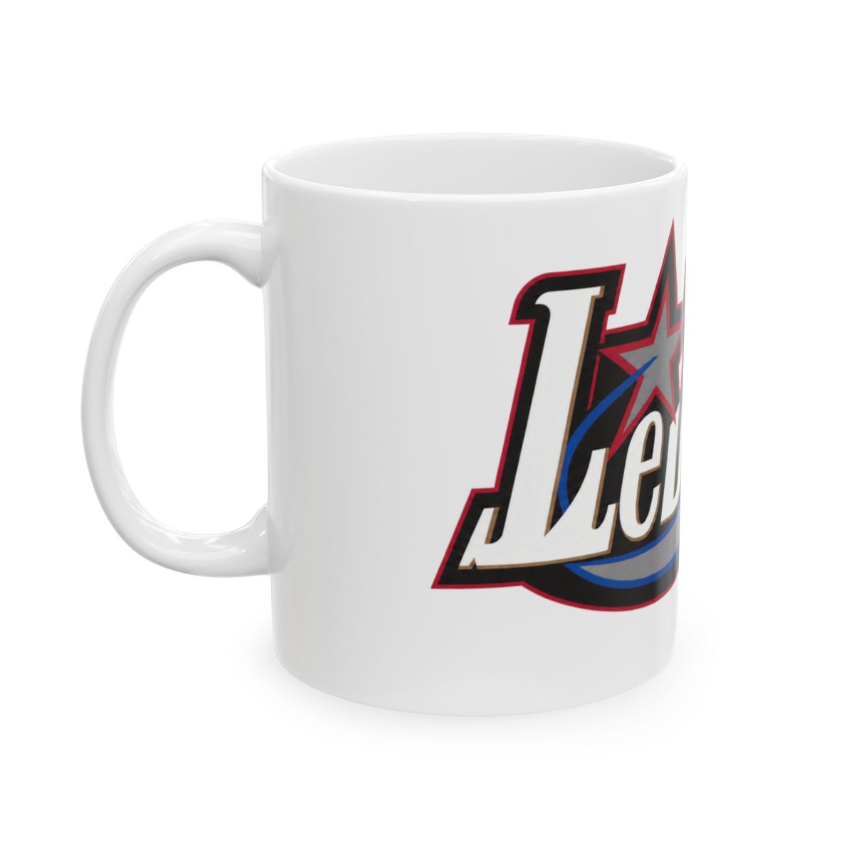 LeJawn Mug - Lebron James Inspired 76ers Design - color options - 11oz - other product mockup