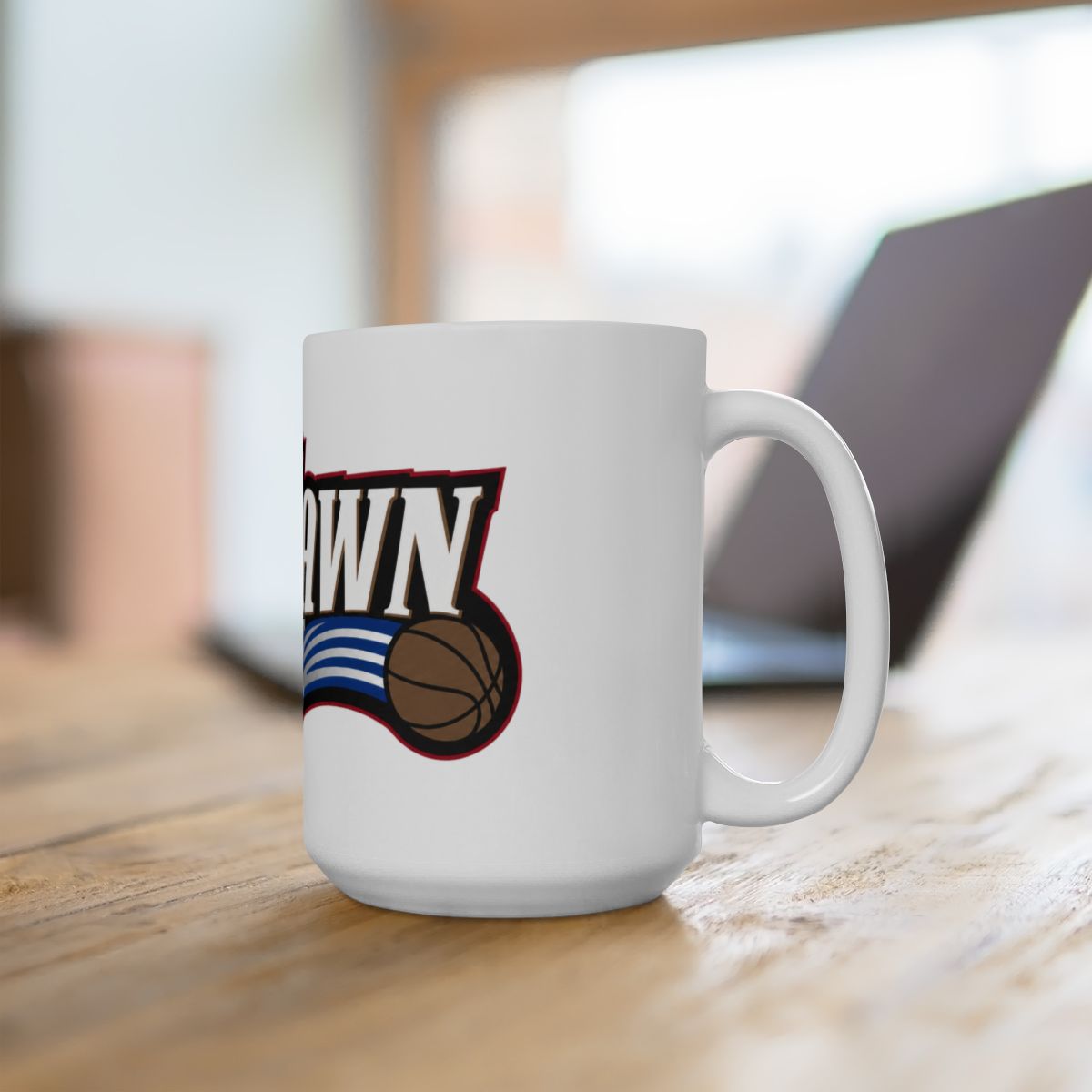 LeJawn Mug - Lebron James Inspired 76ers Design - color options - 15oz - other product mockup